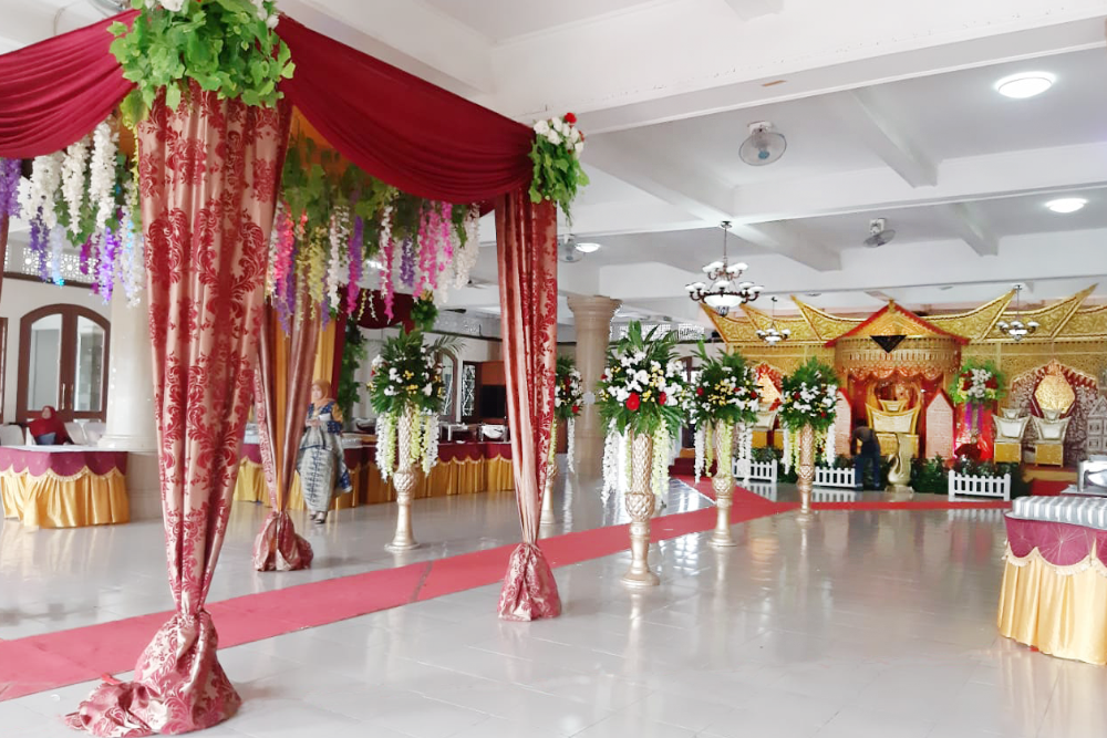 tiga_dara_*Paket Pernikahan Dengan Gedung_PAKET PERNIKAHAN GEDUNG MAWAR 500 TAMU GEDUNG MASJID AL BAROKAH KRANGGAN BEKASI